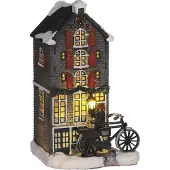 Luville Molendam Grachtenpand | 3x AA | 11 x 9,5 x 18,5 cm