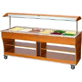 Bartscher | Buffetwagen, warm, 6x 1/1 GN | 125624