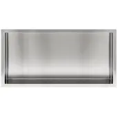 Guido Gusto RVS Inbouwnis 30x60x7cm