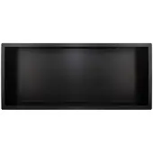Guido Gusto Mat zwart RVS Inbouwnis 30x60x7cm