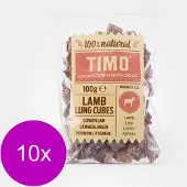 Timo Longen - Hondensnacks - 10 x Lam 100 g