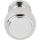 Formani Lazaro Rosa-Violan BOSCO LZ35M meubelknop - gepolijst RVS