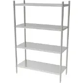 CombiSteel Stelling demontabel Combisteel, 120 x 40 x 180 cm (h)