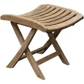 AVH-Collectie Beverly voetenbank teak inklapbaar