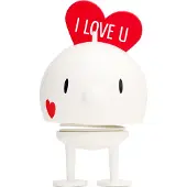 Hoptimist Love Bumble S White 7,2 cm