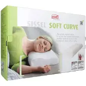 Sissel Soft Curve Compact Hoofdkussen + Overtrek 1 St Kussen