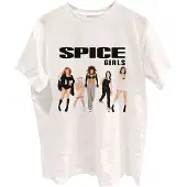 Ginza.se Spice Girls - Photo Poses Unisex T-shirt - S - Wit