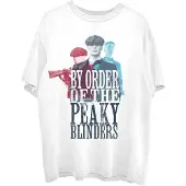 Ginza.se Peaky Blinders - 3 Tommys Heren T-shirt - L - Wit