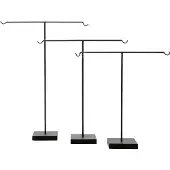 Bazar Bizar De Metalen Sleutelhangerhouder - Set van 3