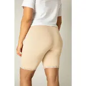 Base Level Curvy basis korte legging Ava nude female | Maat: 54/56