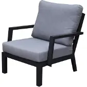 AVH-Collectie New York lounge tuinstoel aluminium antraciet