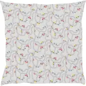 Bink Bedding Sierkussen Traffic Grey 50 x 50 incl vulling