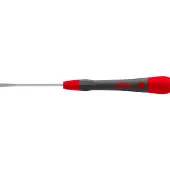 Wiha 42383 Elektronica en fijnmechanica Platte schroevendraaier Kopbreedte: 1.2 mm Koplengte: 40 mm