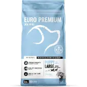 Euro Premium 4x Puppy Large Kip - Rijst 3 Kg