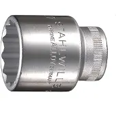 Stahlwille 50 34 03010034 Dubbel zeskant Dopsleutelinzetstuk 34 mm 1/2 (12.5 mm)