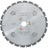 Metabo 628009000 HM-cirkelzaagblad Ø 216 x 30 mm 24 Z