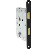 Starx Insteekslot - Zwart - RVS - - Cilinderslot Zwart Gelakt PC55 Doornmaat 50mm