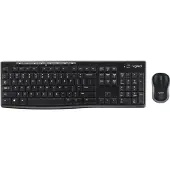 Logitech Wireless Combo MK270 toetsenbord Inclusief muis RF Draadloos QWERTZ Tsjechisch Zwart