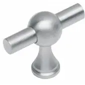 Intersteel Meubelknop T-vorm conisch - RVS