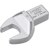 Hazet Insteek-steeksleutel 6450D-18 · 14 x 18 mm insteekvierkant massief · Buiten-zeskant-profiel · SW 18 mm