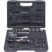 RODAC RC582BC Pneumatische Ratelsleutelset in koffer - 113 l/min - 40Nm - 1/4"-3/8"