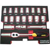 Stanley handgereedschap FMHT0-74297 FatMax Tstak Insert Doppenset 1/2" 20-delig - FMHT0-74297