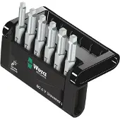 Wera Bit-Check 6 V Universal 1 05056478001 Bitset 6-delig Binnen-vierkant (Robertson) Torsion zone