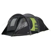 High Peak Paros 5, Kempink, Tunneltent, 11,8 kg, Groen, Grijs