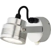 Konstsmide Monza Big 7942-310 LED-buitenlamp met bewegingsmelder (wand) Energielabel: G (A - G) LED LED vast ingebouwd 6 W Aluminium