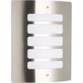 Brilliant RVS muurlamp Todd