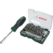 Bosch Accesorios X-line bitset- en ratelset 27 delig + handschroevendraaier