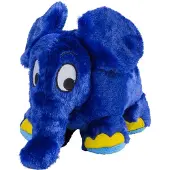 Warmies Olifant - Blauw Warmteknuffel