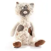Sigikid Knuffel - 15x14x35 cm - Kiez Miez CAT - - OneSize - Knuffels