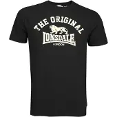 Lonsdale Shirt 'Original' ecru / zwart