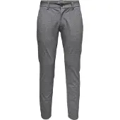 Only & Sons Chino 'Mark' grijs gemêleerd
