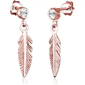 Elli Oorbellen 'Boho' rose-goud