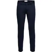 Only & Sons Chino 'Mark' donkerblauw
