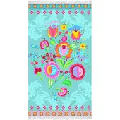 Happiness Hapiness Strandlaken CURLY 100x180 cm aqua blauw