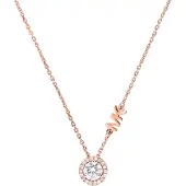 Michael Kors Ketting rose-goud / transparant