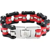 Zippo Bike Chain Zwart/Rood - 22 cm