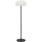 Nordlux Sponge LED terraslamp, zwart/wit, metaal, IP65 Floor, dimbaar, wit / opaal, metaal, Modern