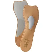 Pedag Maat 42 Lady 3/4 leren dames pumps inlegzool voor hoge hakken schoenen met spreidvoetpolster voor optimaal comfort