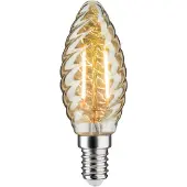Paulmann LED kaarslamp E14 2,6W 2.500K goud gedraaid
