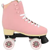 Nijdam Rolschaatsen Nubuck - Candy Cakes - Roze - Maat 37