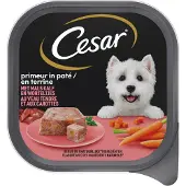 Cesar Hondenvoer Nat Primeur Kalf & Worteltjes 300 Gr