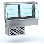 CombiSteel Drop-In Gebogen Koelvitrine - Gesloten 4/1, 7495.0200