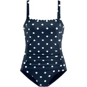 LASCANA Badpak navy / wit
