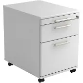 Hjh OFFICE PRO SIGNA AC20 RE - Rolcontainer Wit Hout met ophangsysteem Rail handvat (kunststof)