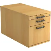 Hjh OFFICE PRO SIGNA TC20 SG - Rolcontainer Beuken Hout met ophangsysteem Greeplijst kunststof