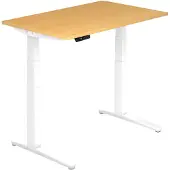 Hjh OFFICE PRO XBHM 12 WW - Beuken 120x80 Tafelhoogte I Elektrisch in hoogte verstelbaar